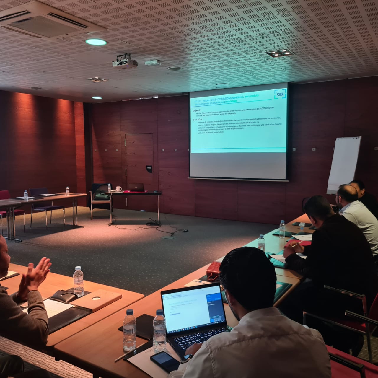 Session de formation en entreprise